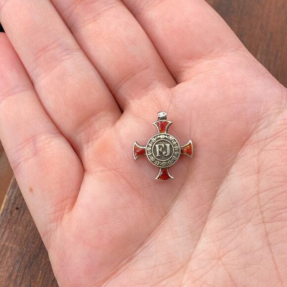 Vintage 1849 Austria-Hungary Empire Merit Cross Franz Joseph Metal of Honor - Picture 1 of 4